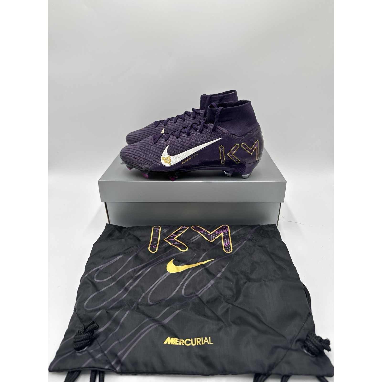 Nike Zoom Mercurial Superfly 10 Elite Km Fg Soccer Cleats Fq8692-500 Nwb 7.5m/9w